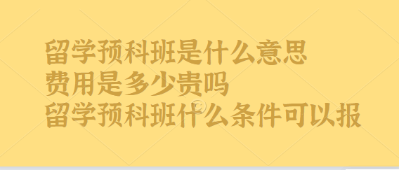 1648455021852846.png 留學預科班是什么意思費用是多少貴嗎,留學預科班什么條件可以報