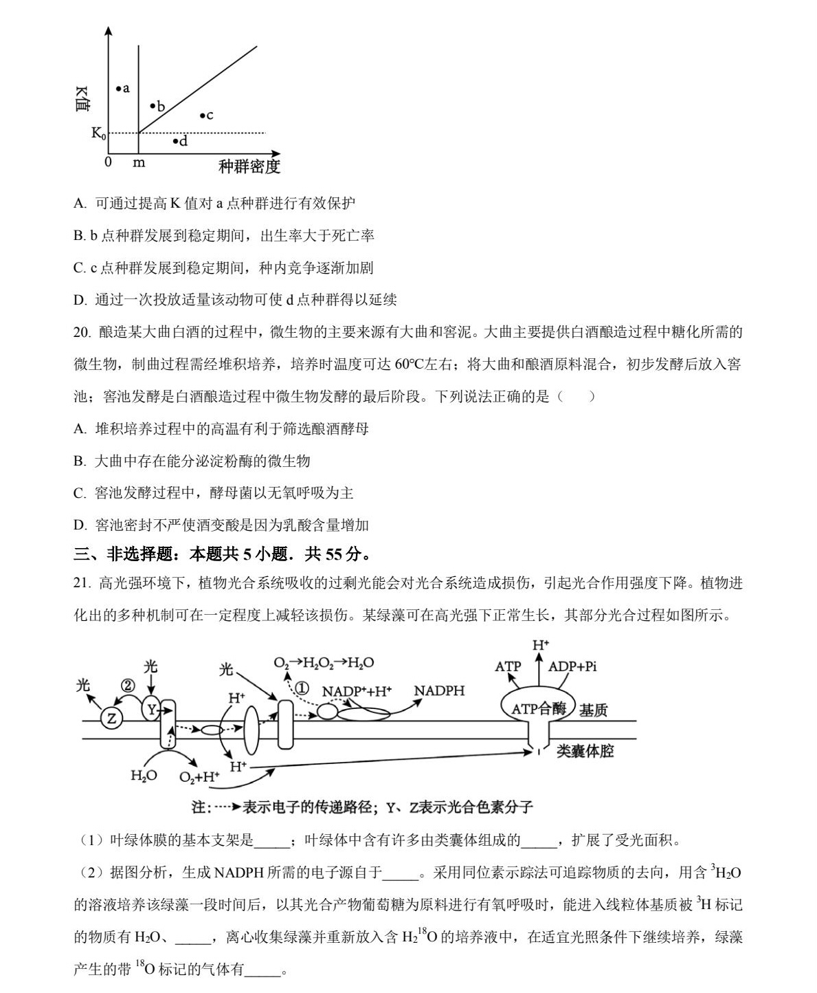 2025ɽ|¸߿ԇ}𰸽c}ͼֲֵ