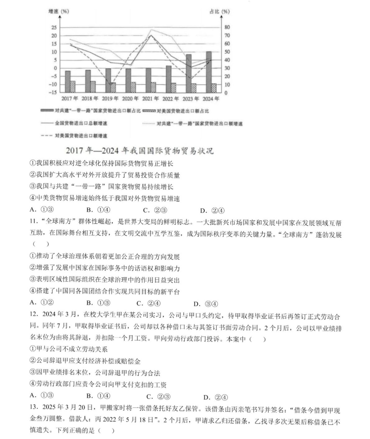 2025¸߿ԇ}𰸽c}ͼֲֵ