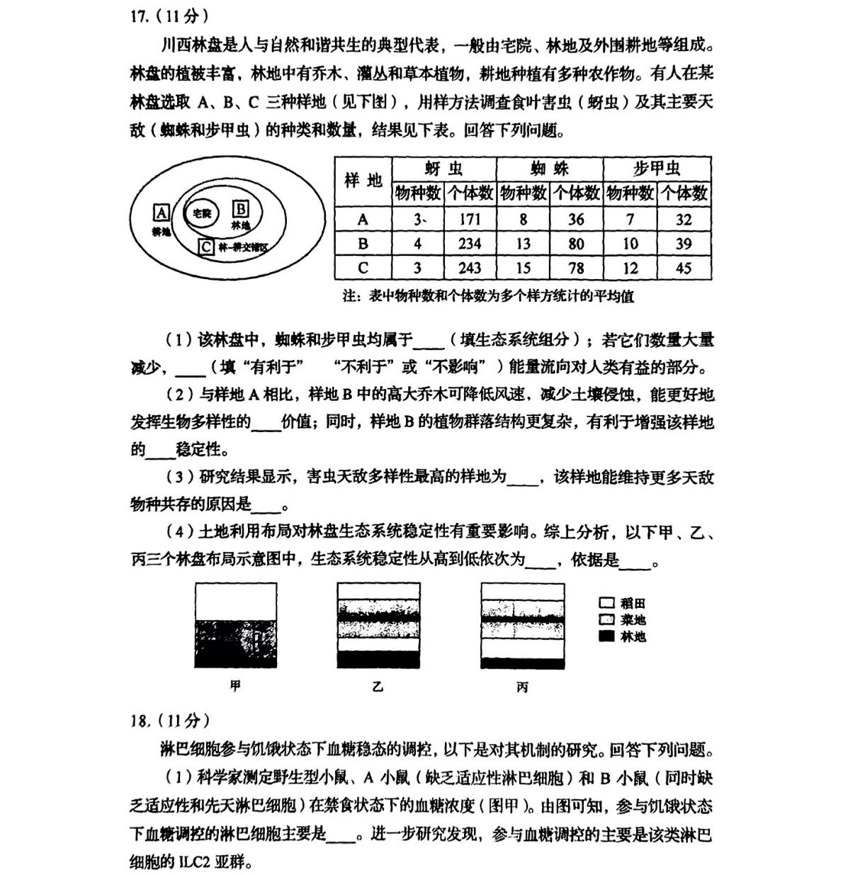 2025Ĵ¸߿ԇ}𰸽c}ͼֲֵ